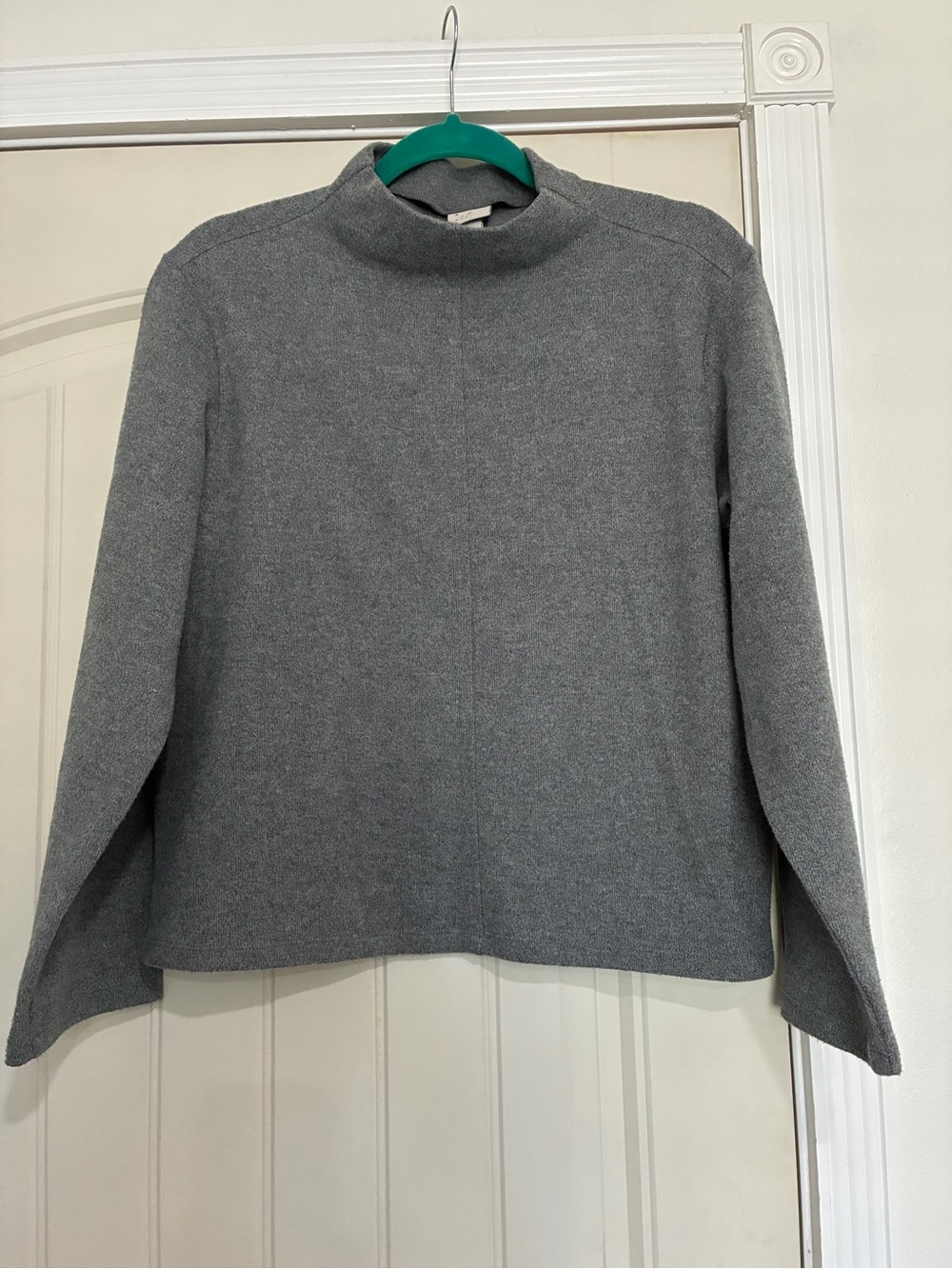 a new day Gray Mock Turtleneck Sweater